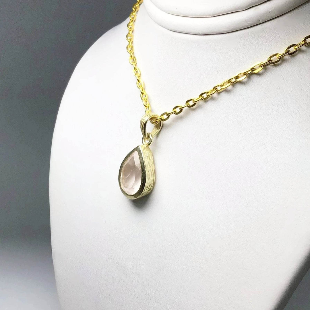 Rose Quartz Pendant-Rocks and Gems Canada
