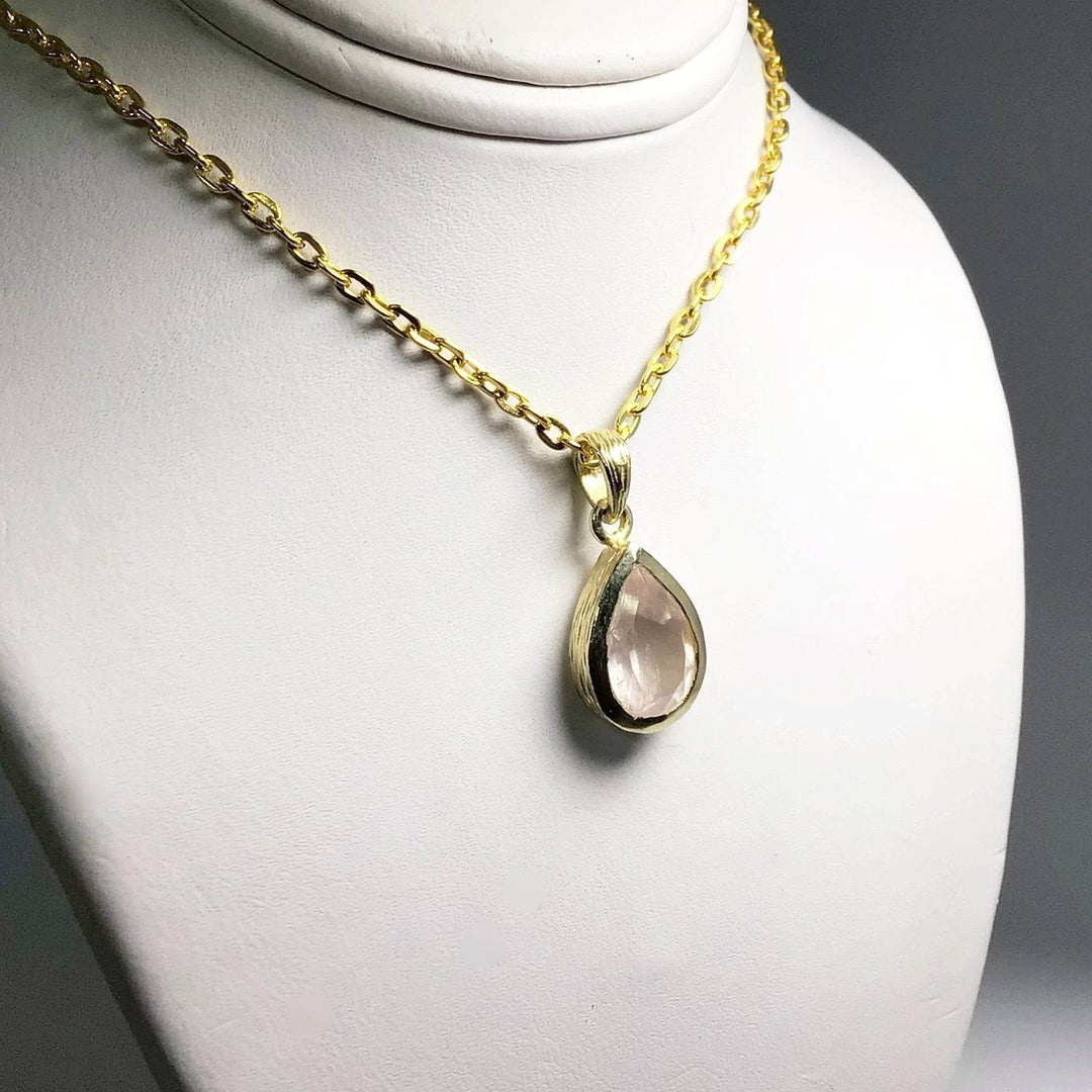 Rose Quartz Pendant-Rocks and Gems Canada