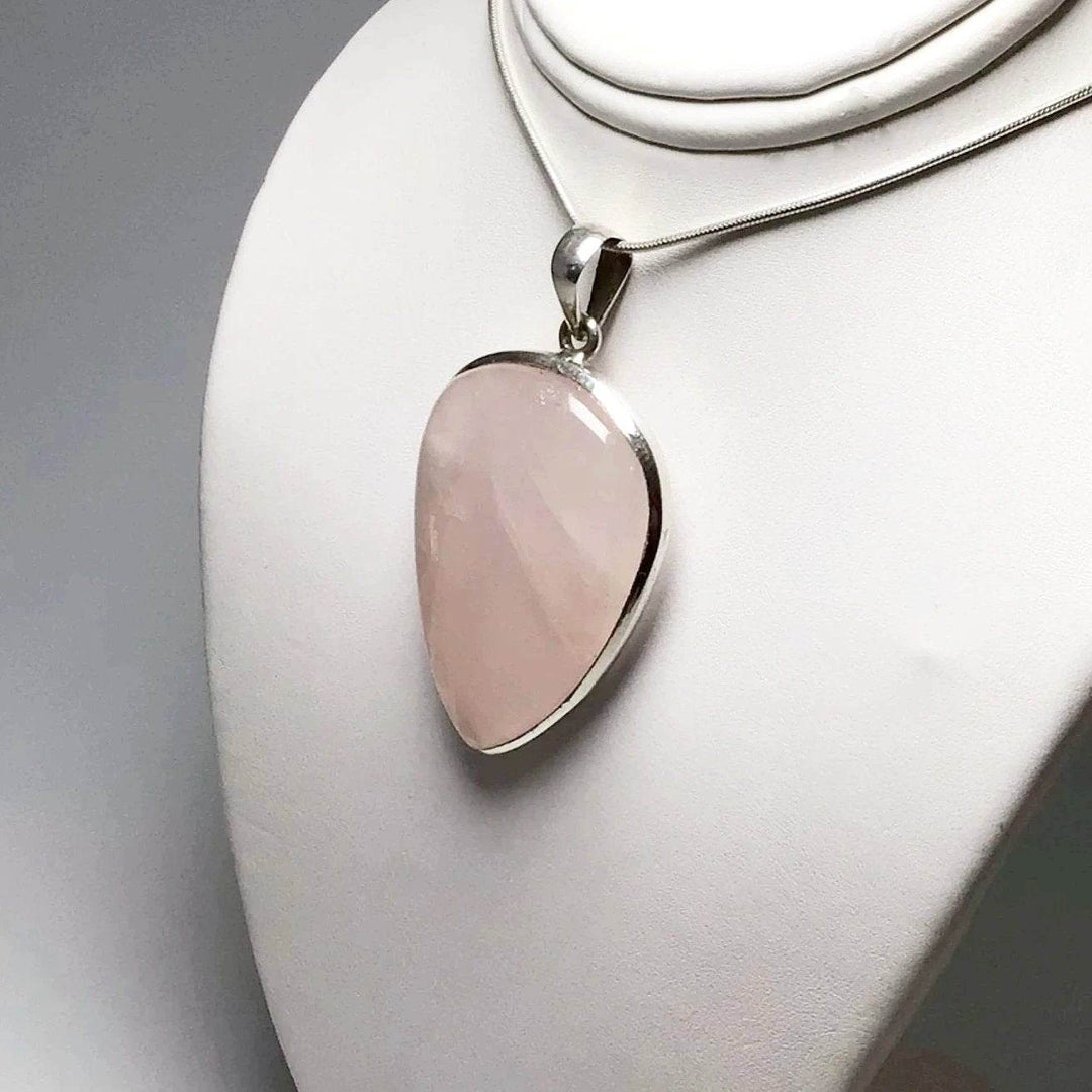 Rose Quartz Pendant-Rocks and Gems Canada