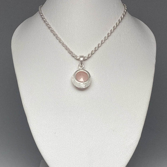 Rose Quartz Pendant-Rocks and Gems Canada