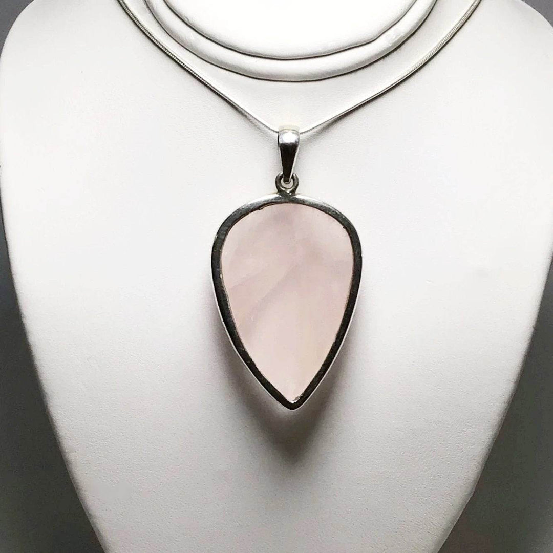 Rose Quartz Pendant-Rocks and Gems Canada