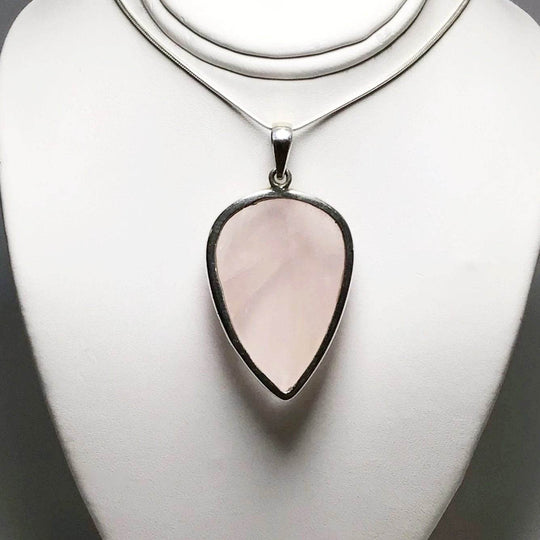 Rose Quartz Pendant-Rocks and Gems Canada