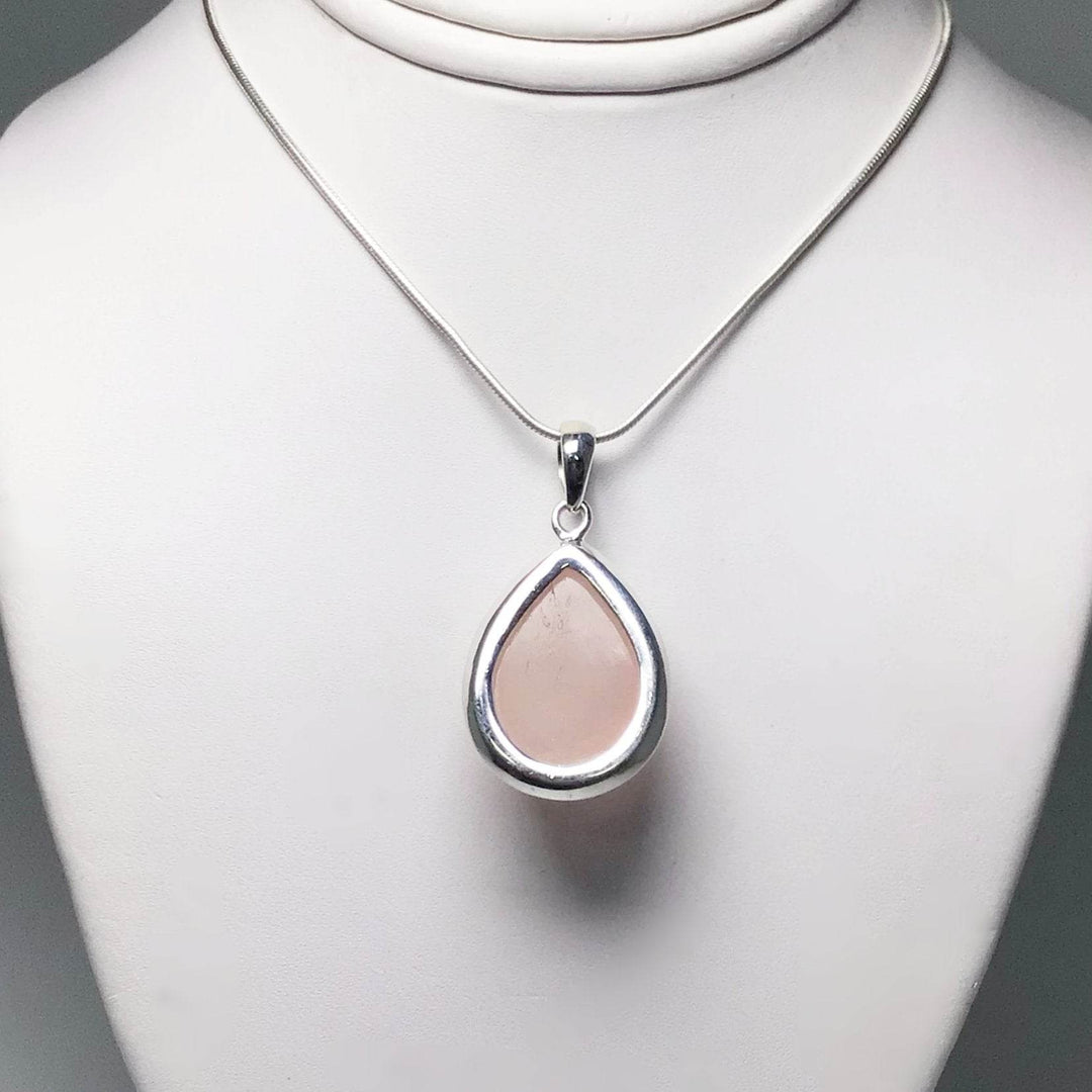 Rose Quartz Pendant-Rocks and Gems Canada