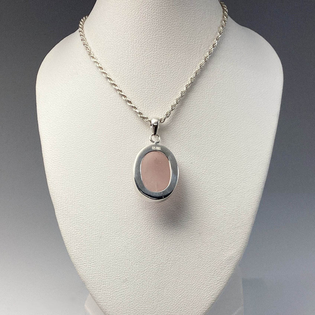 Rose Quartz Pendant-Rocks and Gems Canada