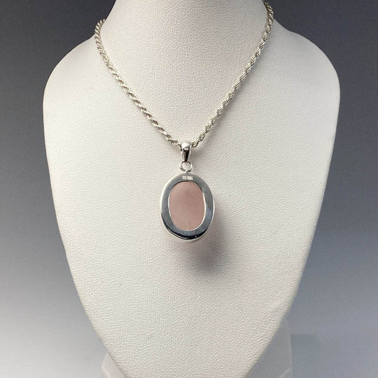 Rose Quartz Pendant-Rocks and Gems Canada
