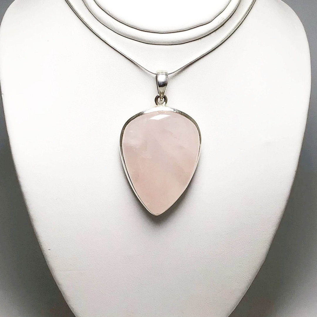 Rose Quartz Pendant-Rocks and Gems Canada