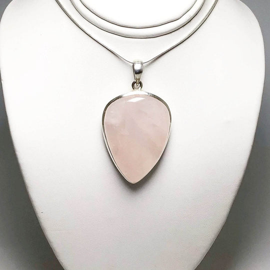 Rose Quartz Pendant-Rocks and Gems Canada