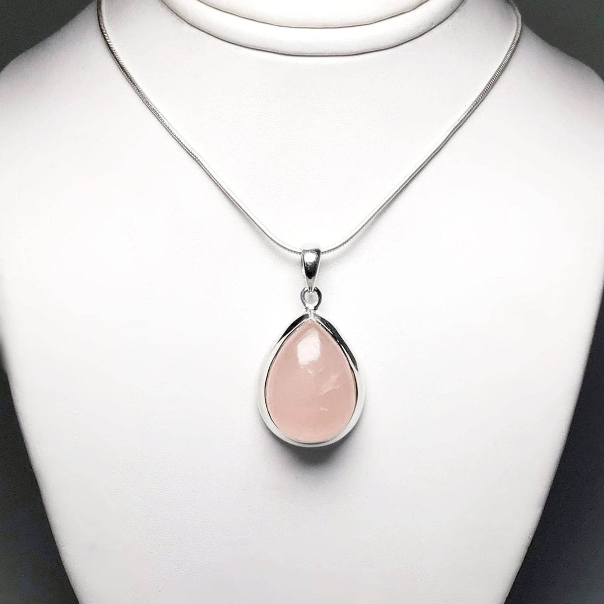 Rose Quartz Pendant-Rocks and Gems Canada