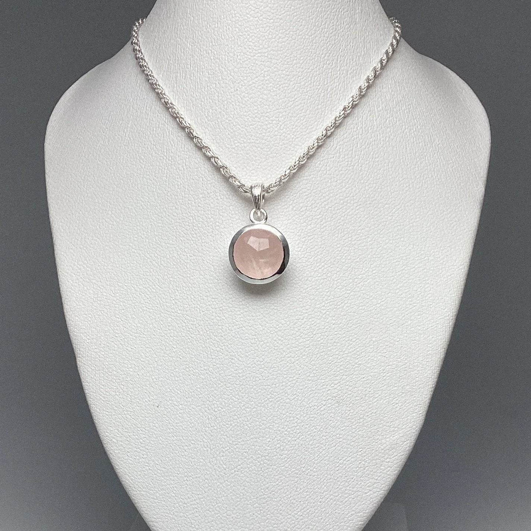 Rose Quartz Pendant-Rocks and Gems Canada