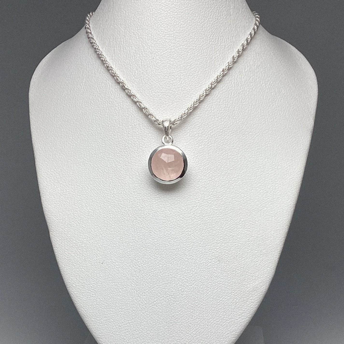 Rose Quartz Pendant-Rocks and Gems Canada