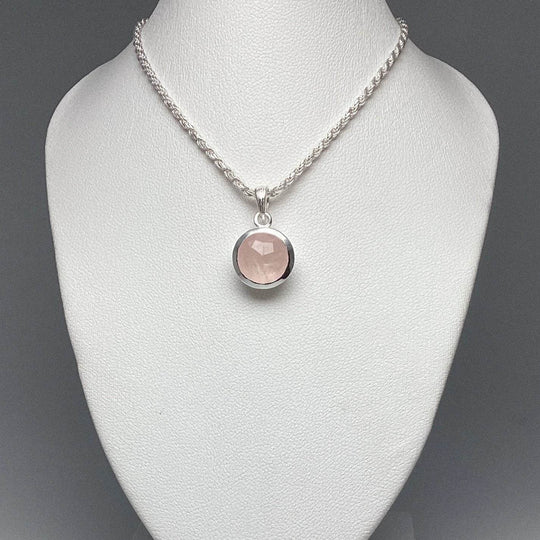 Rose Quartz Pendant-Rocks and Gems Canada