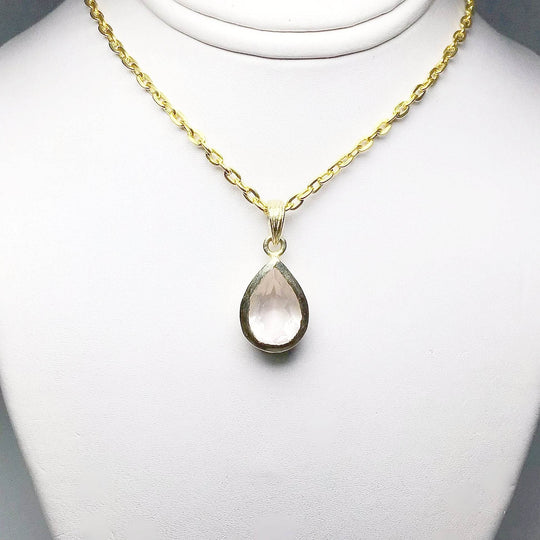 Rose Quartz Pendant-Rocks and Gems Canada