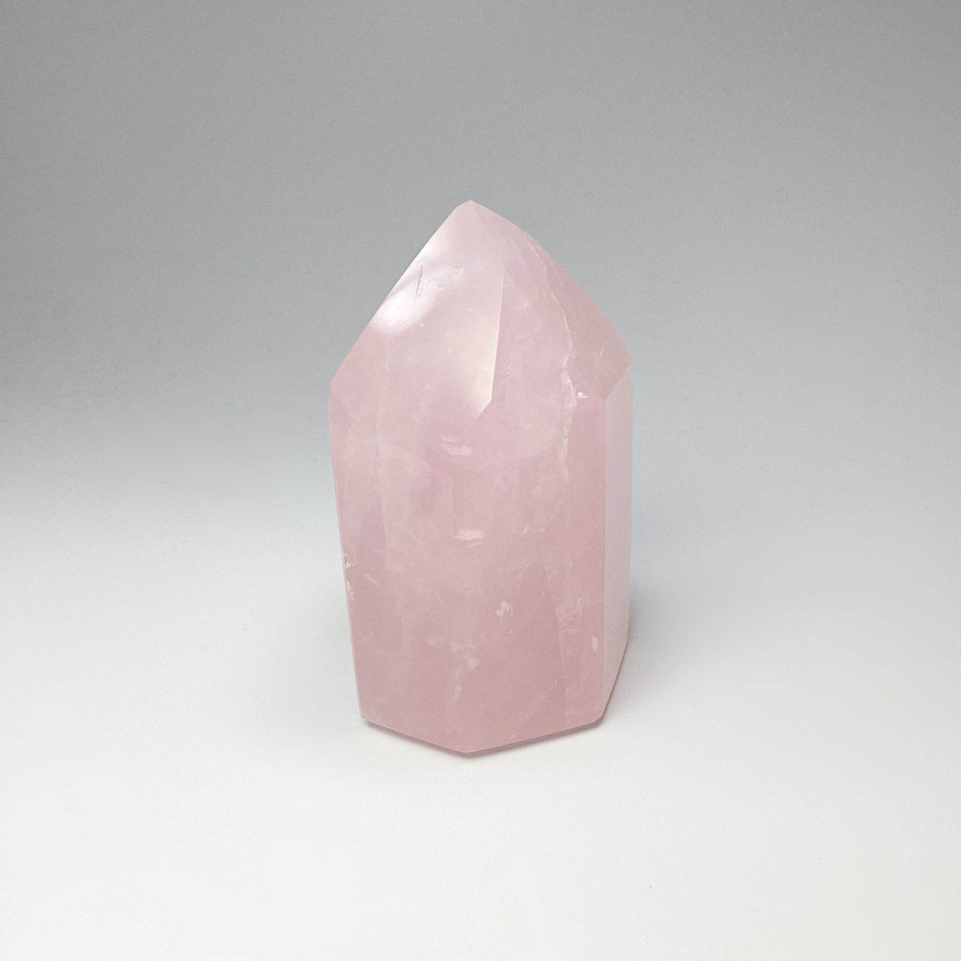 Rose Quartz Point-Rocks and Gems Canada