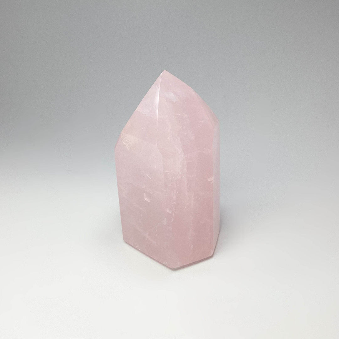 Rose Quartz Point-Rocks and Gems Canada
