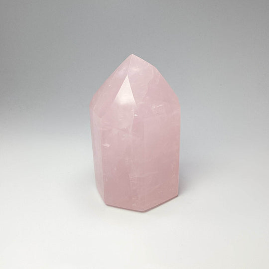 Rose Quartz Point-Rocks and Gems Canada