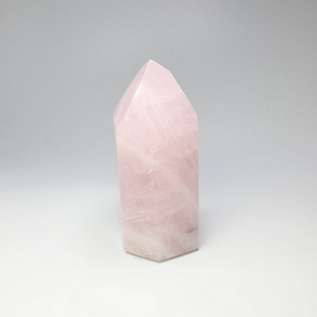 Rose Quartz Point-Rocks and Gems Canada