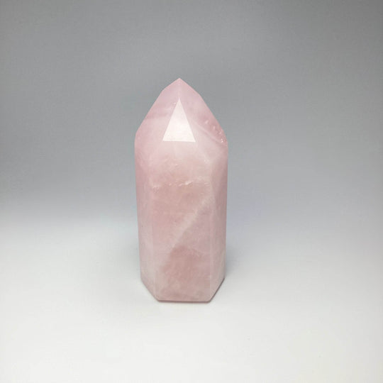 Rose Quartz Point-Rocks and Gems Canada