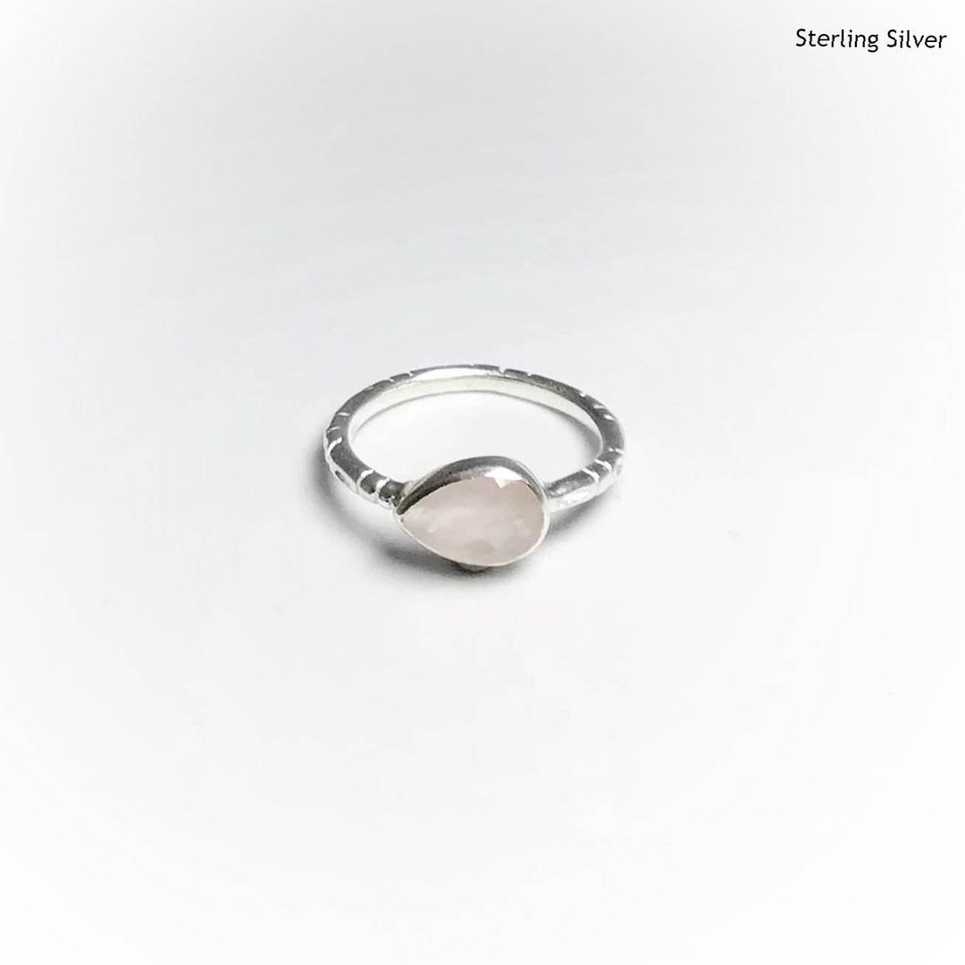 Rose Quartz Ring-Rocks and Gems Canada