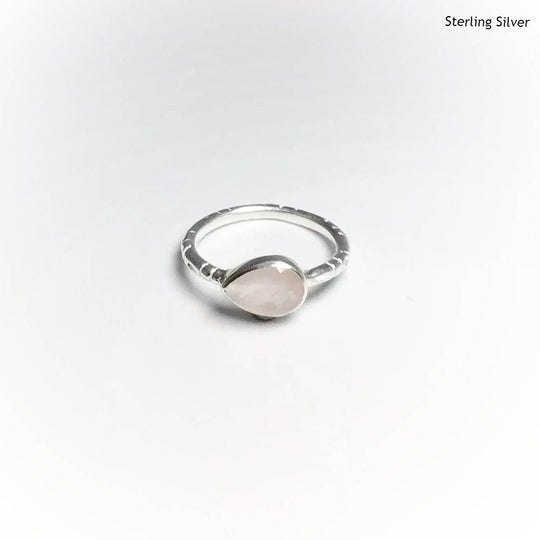 Rose Quartz Ring-Rocks and Gems Canada