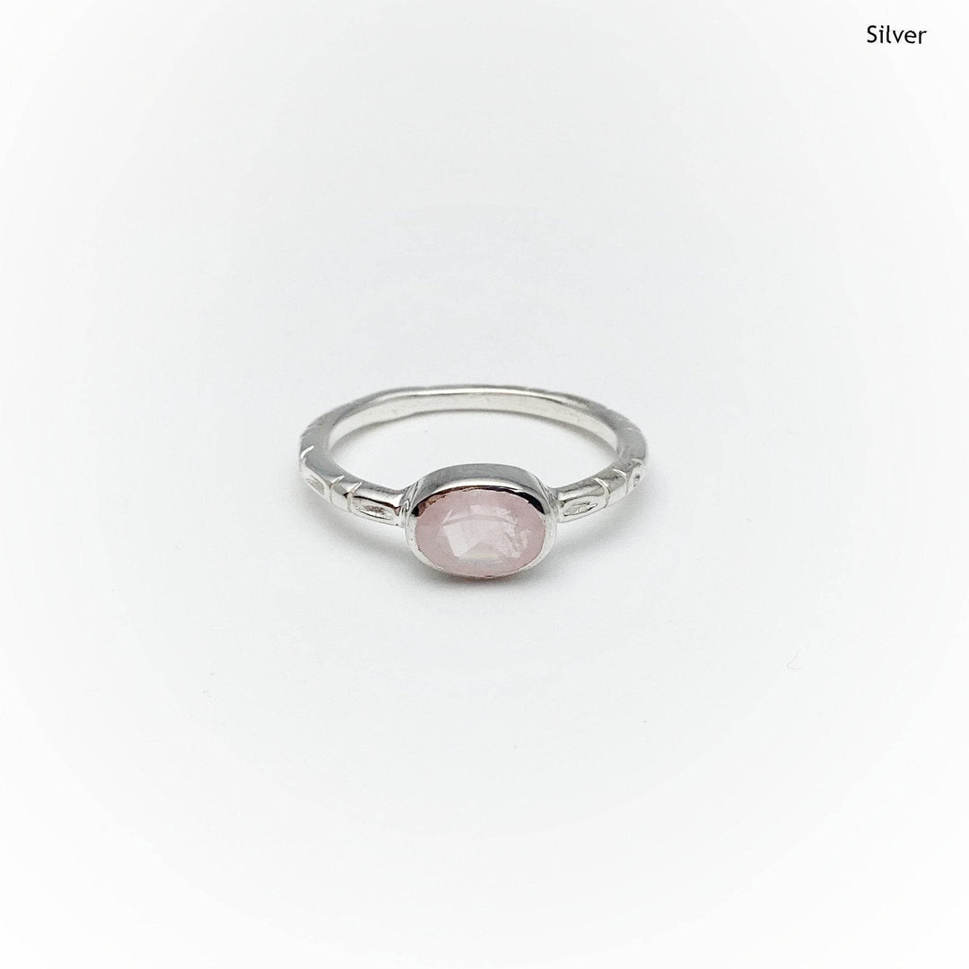 Rose Quartz Ring-Rocks and Gems Canada