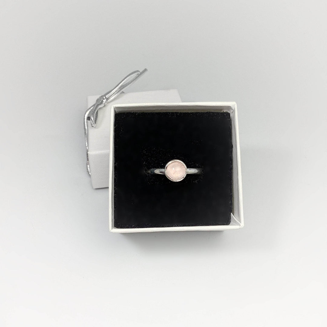 Rose Quartz Ring-Rocks and Gems Canada