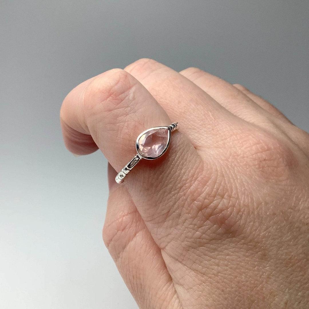Rose Quartz Ring-Rocks and Gems Canada