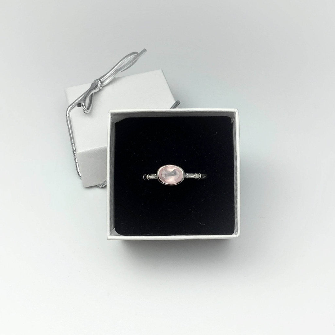 Rose Quartz Ring-Rocks and Gems Canada