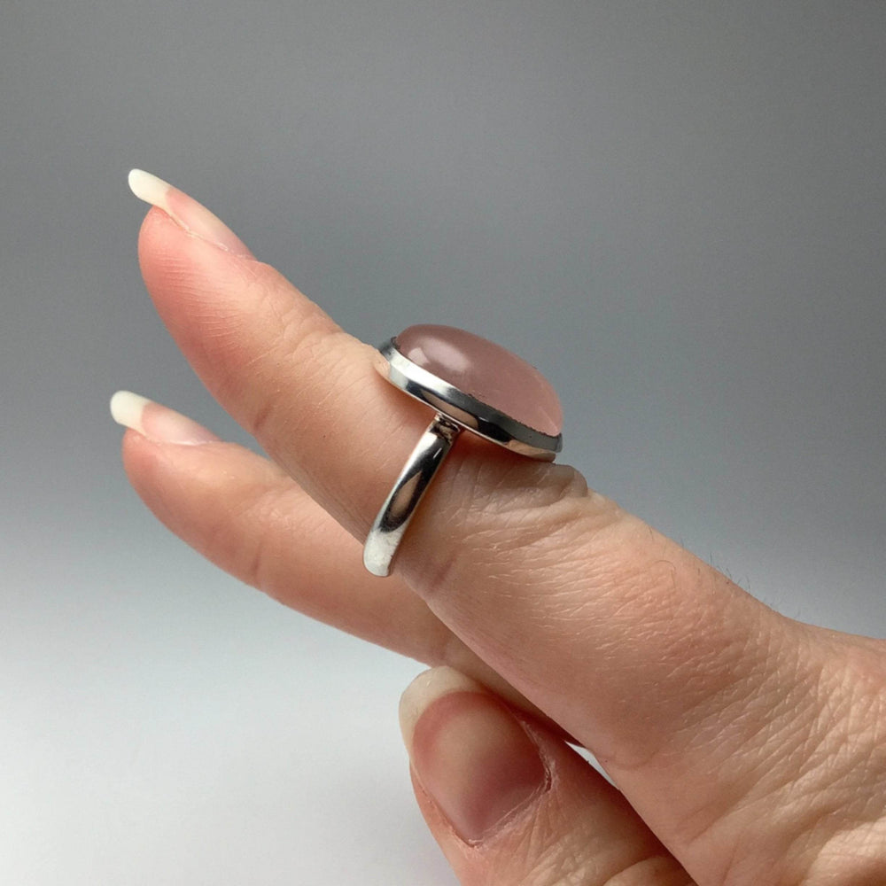 Rose Quartz Ring-Rocks and Gems Canada