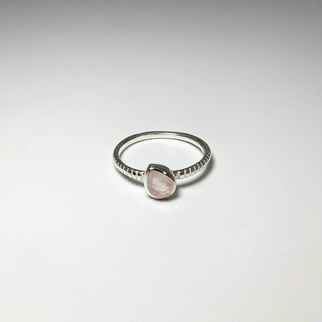 Rose Quartz Ring-Rocks and Gems Canada
