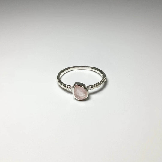 Rose Quartz Ring-Rocks and Gems Canada