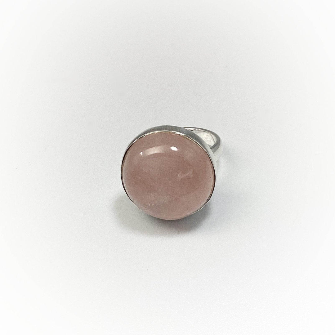 Rose Quartz Ring-Rocks and Gems Canada