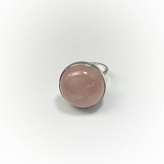 Rose Quartz Ring-Rocks and Gems Canada