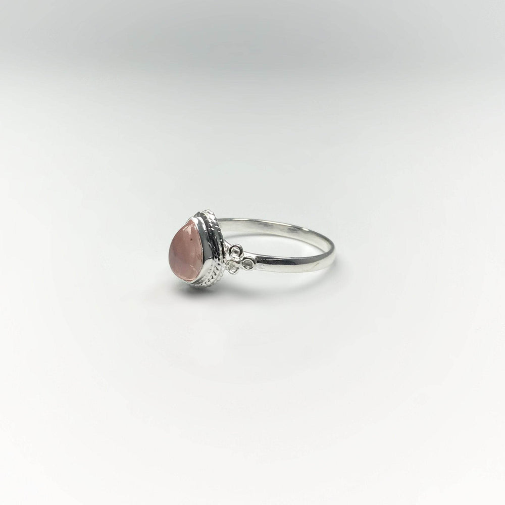 Rose Quartz Ring-Rocks and Gems Canada