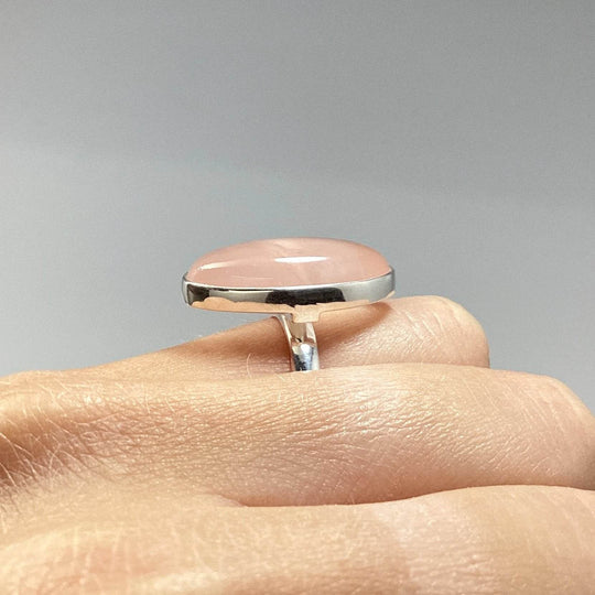 Rose Quartz Ring-Rocks and Gems Canada