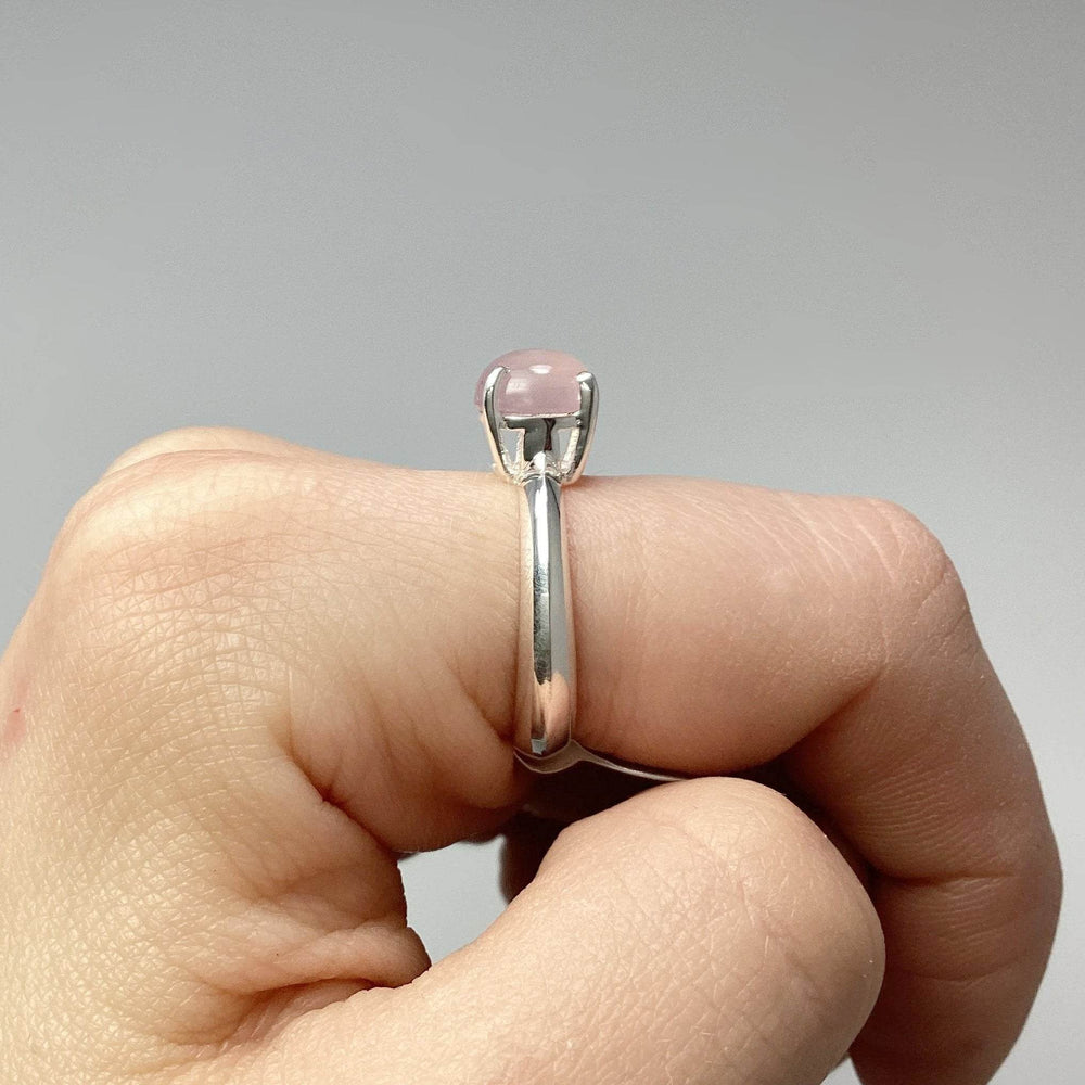 Rose Quartz Ring-Rocks and Gems Canada