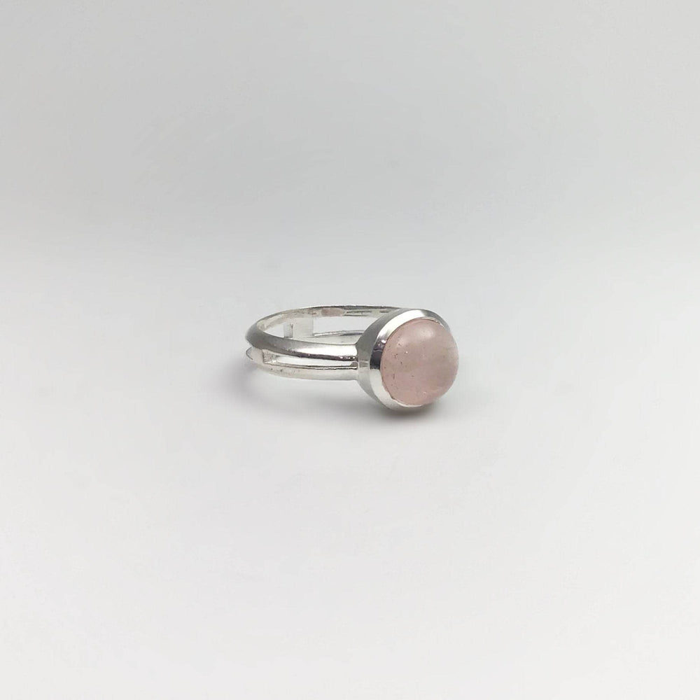 Rose Quartz Ring-Rocks and Gems Canada