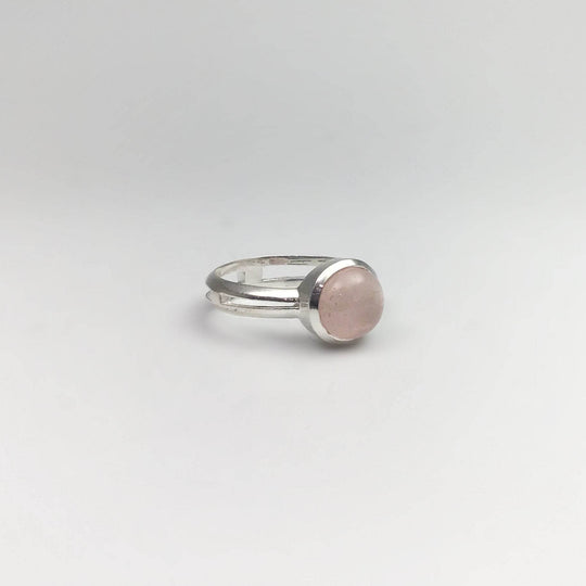 Rose Quartz Ring-Rocks and Gems Canada
