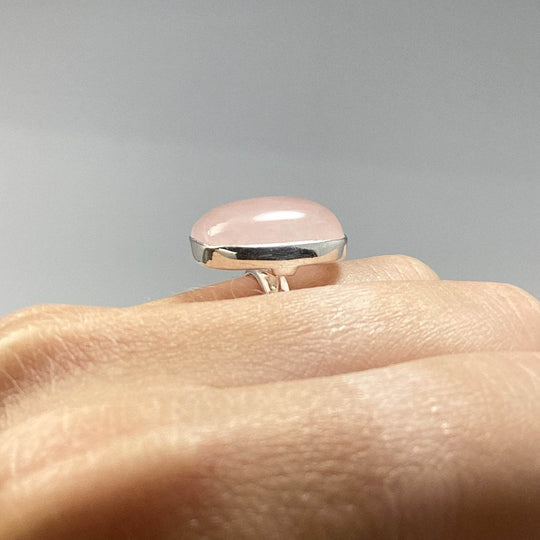 Rose Quartz Ring-Rocks and Gems Canada