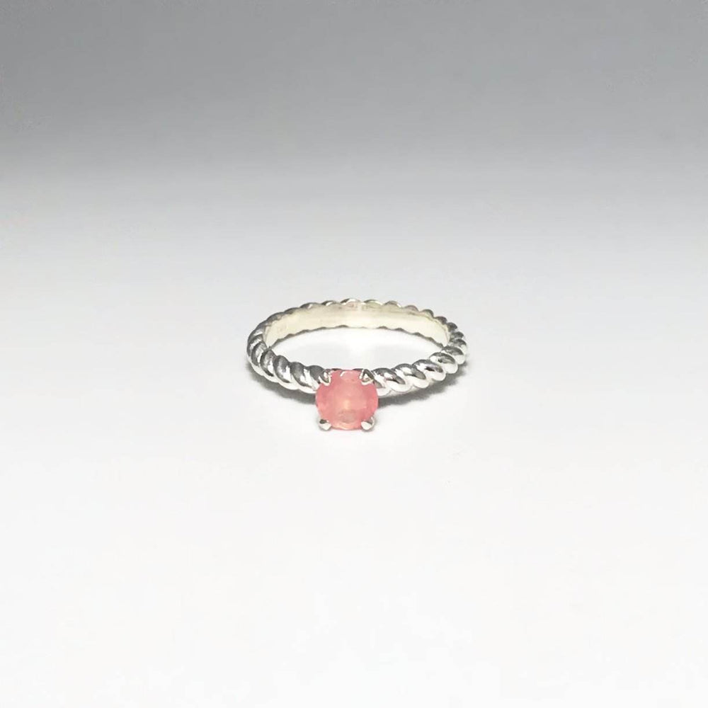 Rose Quartz Ring-Rocks and Gems Canada