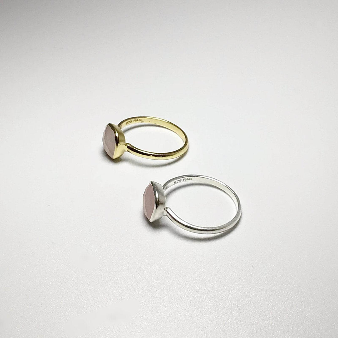 Rose Quartz Ring-Rocks and Gems Canada