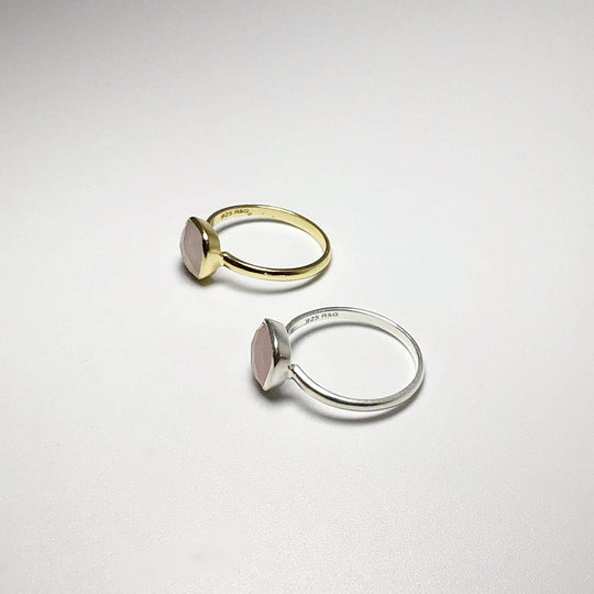 Rose Quartz Ring-Rocks and Gems Canada