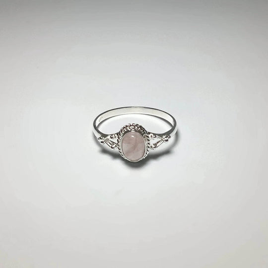 Rose Quartz Ring-Rocks and Gems Canada