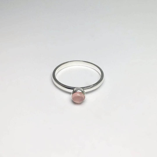 Rose Quartz Ring-Rocks and Gems Canada