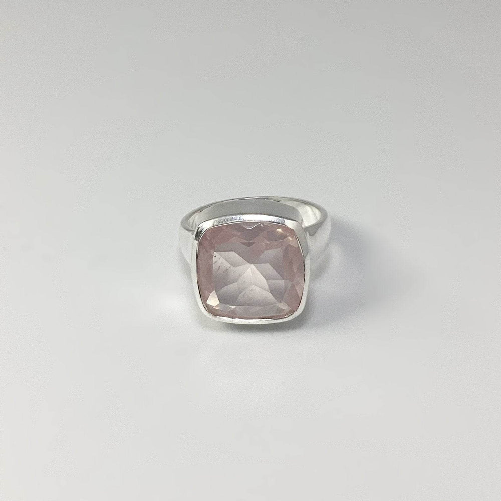 Rose Quartz Ring-Rocks and Gems Canada