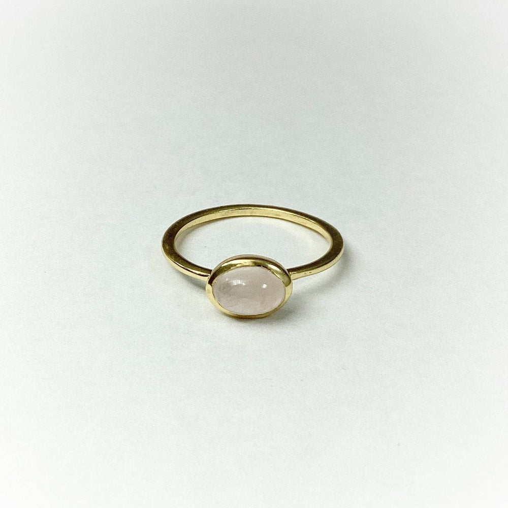 Rose Quartz Ring-Rocks and Gems Canada