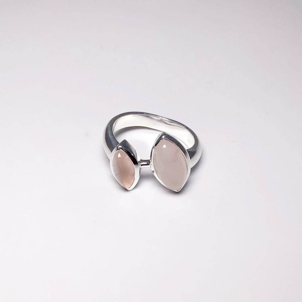 Rose Quartz Ring-Rocks and Gems Canada