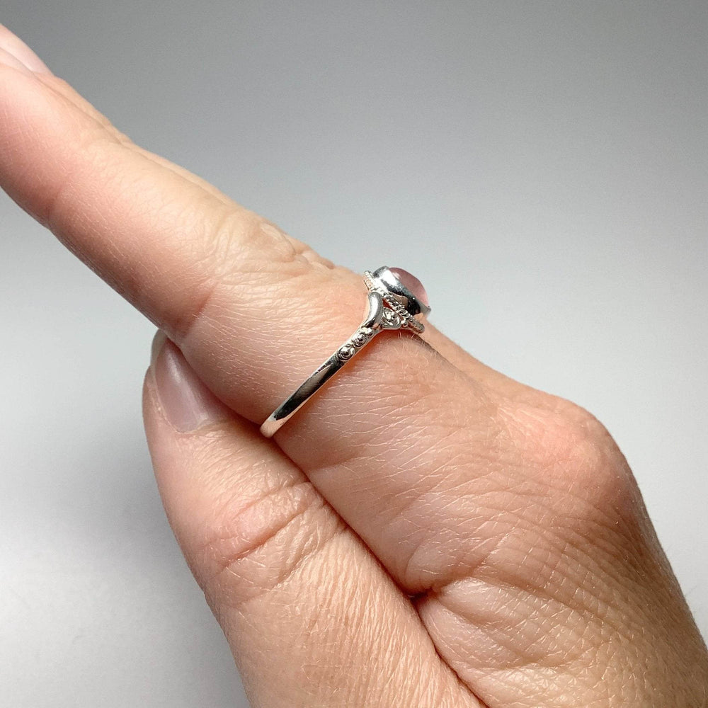 Rose Quartz Ring-Rocks and Gems Canada