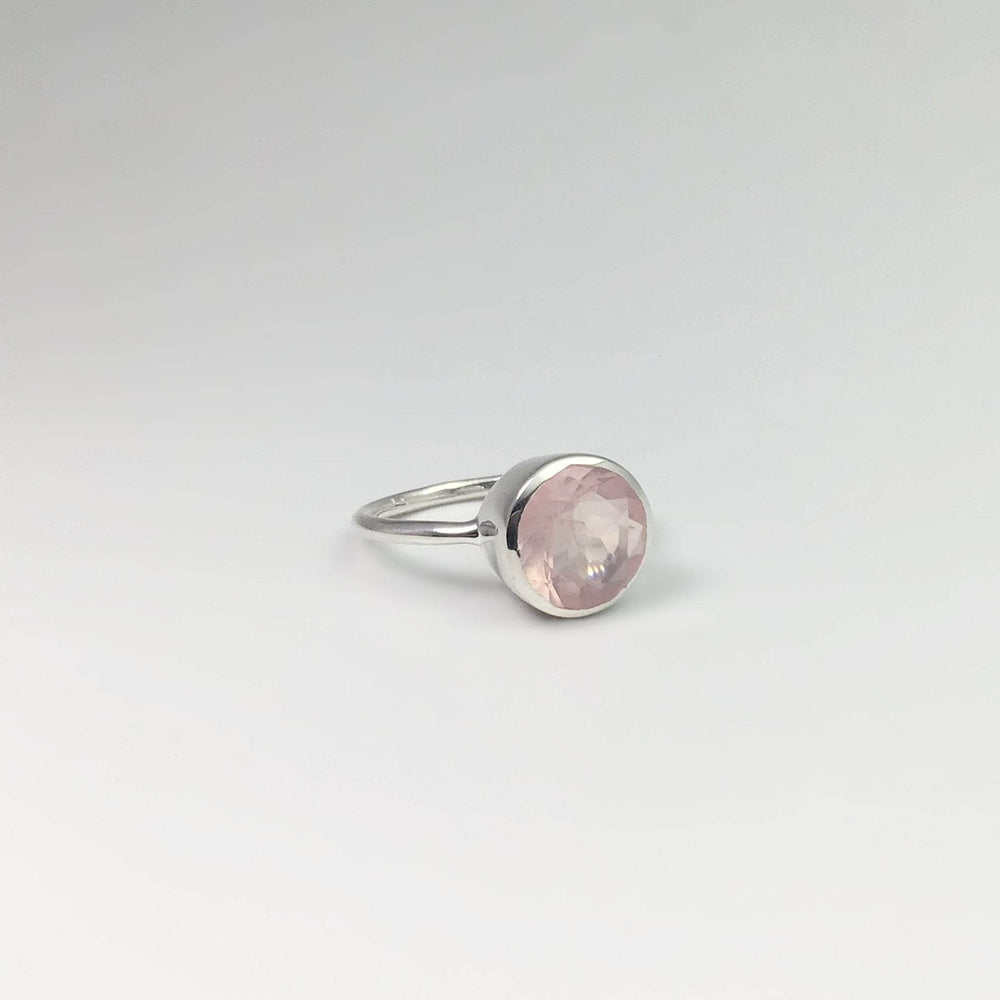 Rose Quartz Ring-Rocks and Gems Canada