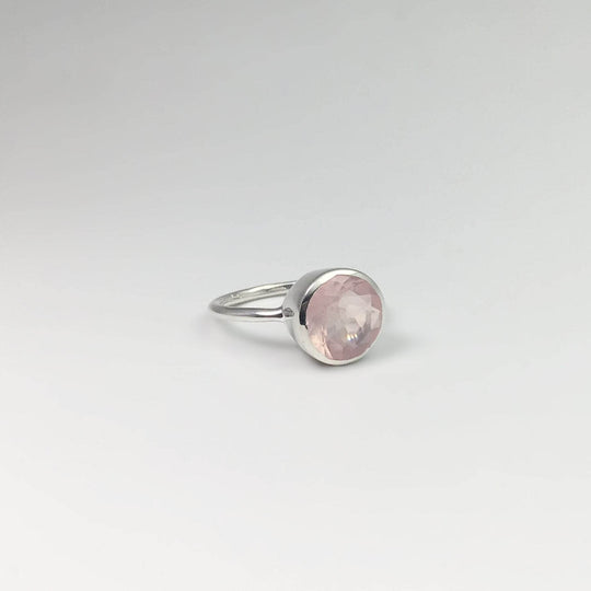 Rose Quartz Ring-Rocks and Gems Canada