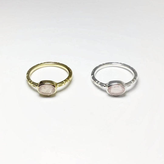 Rose Quartz Ring-Rocks and Gems Canada